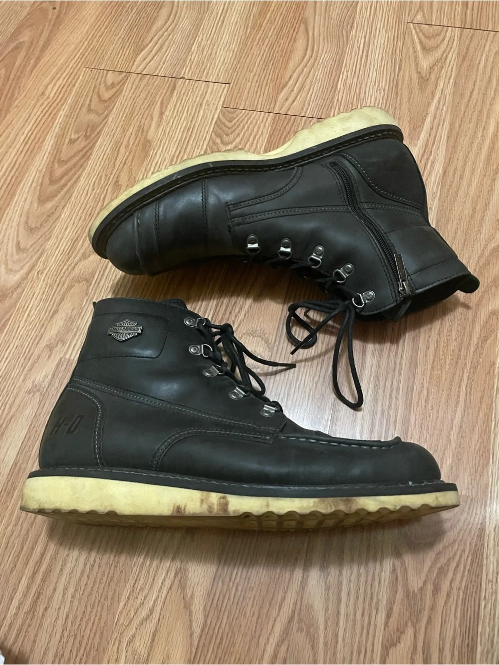 Harley Davidson Boots Hagerman CE schwarz Kult Bikerboots Gr. Size 12 M